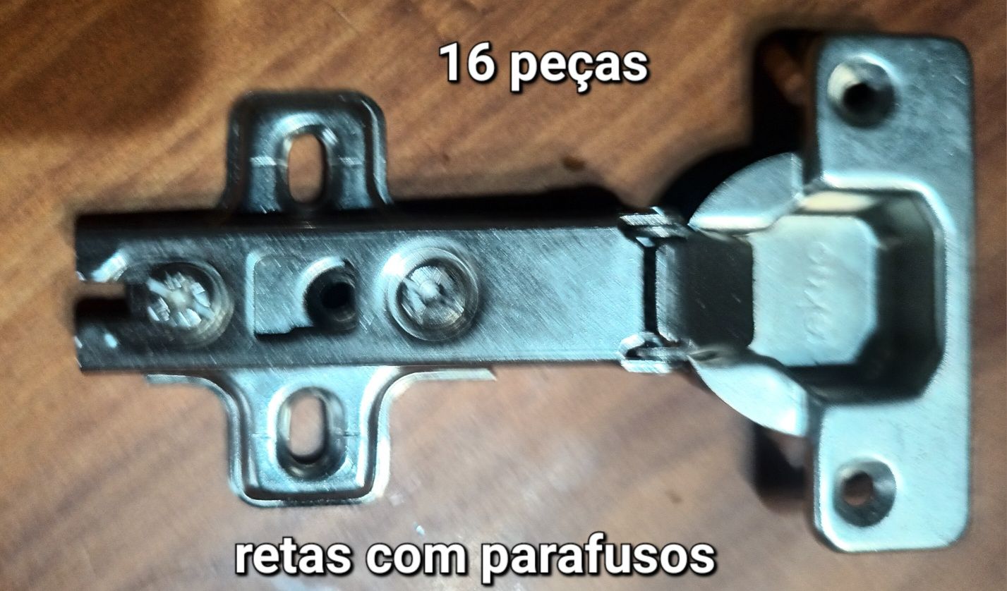 Dobradiças retas c/ parafuso
