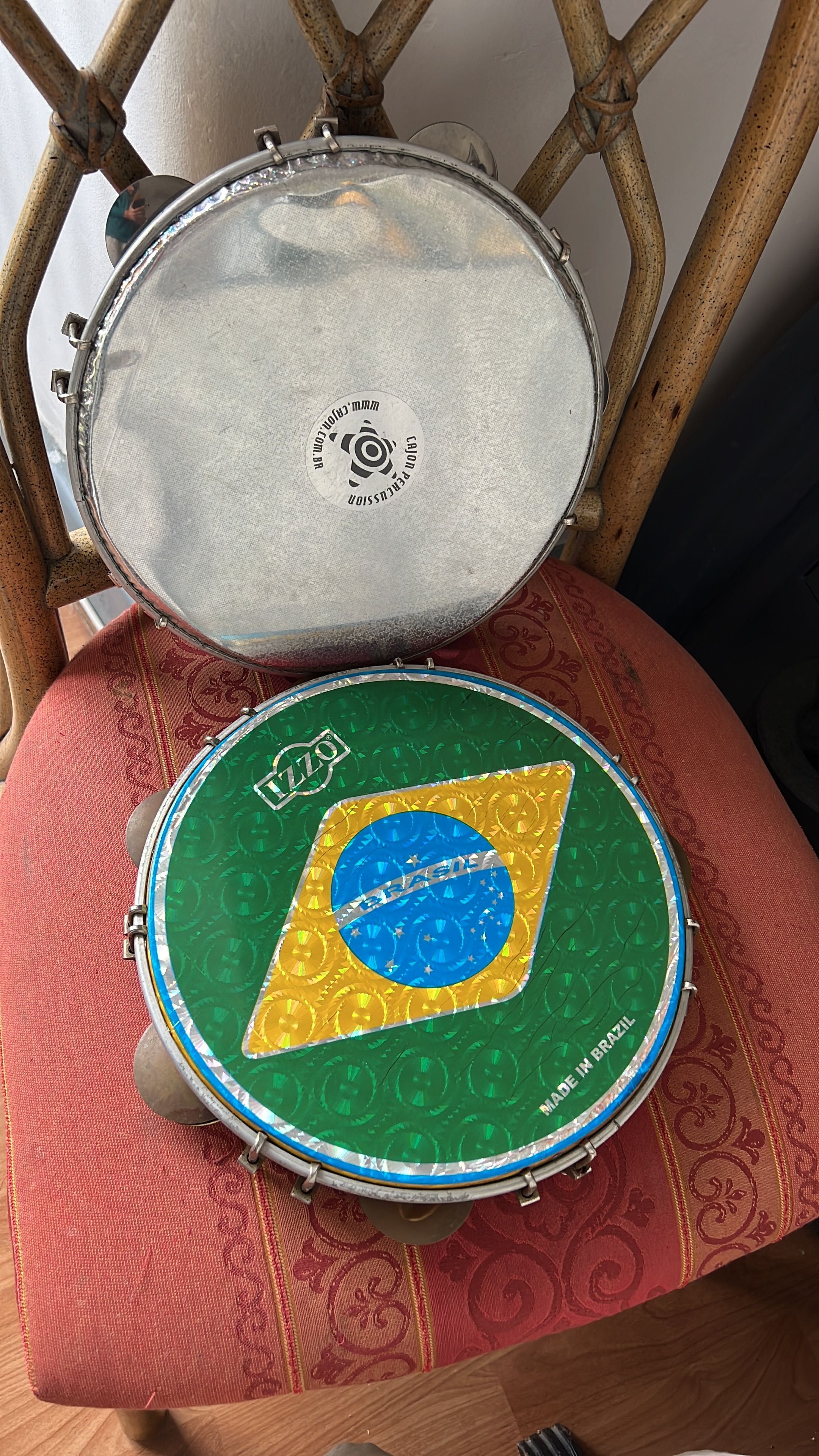 Pandeiro brasileiro de nylon