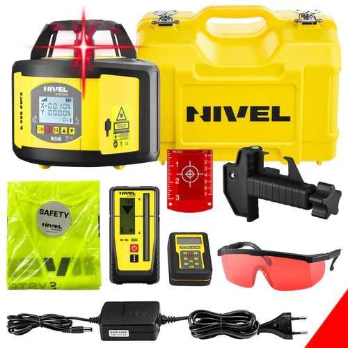 Nivelator obrotowy NIVEL SYSTEM NL540R (czerwony)