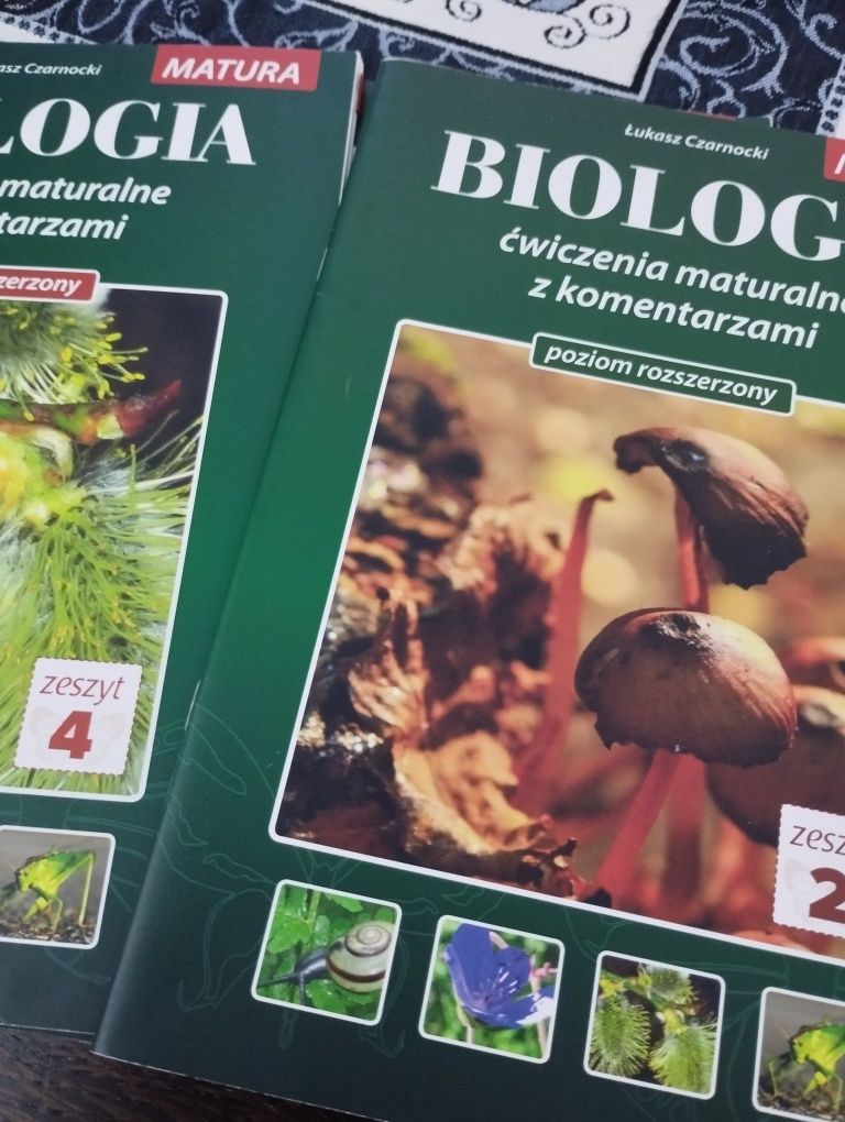 Biologia Łukasz Czarnocki  ćwiczenia maturalne z komentarzami