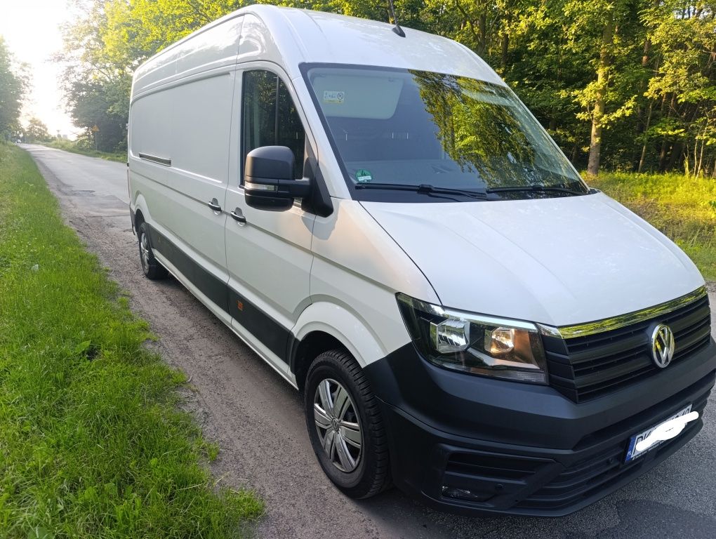 Crafter 2.0tdi 140km. 65 500NETTO. Długi wysoki