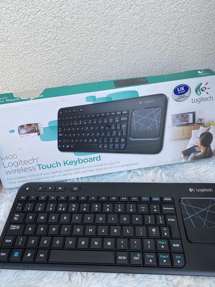 Klawiatura bezprzewodowa z touchpad Logitech