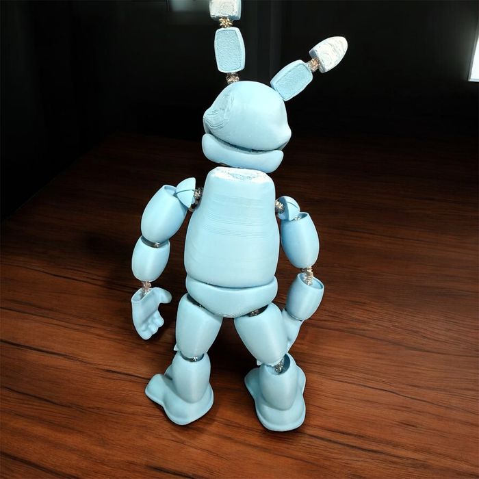 Bonnie z FNaF - recznie wykonana figurka kolekcjonerska