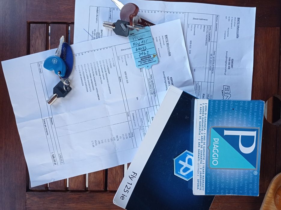 Piaggio Fly 125 ie. Vmax. 115 km/h