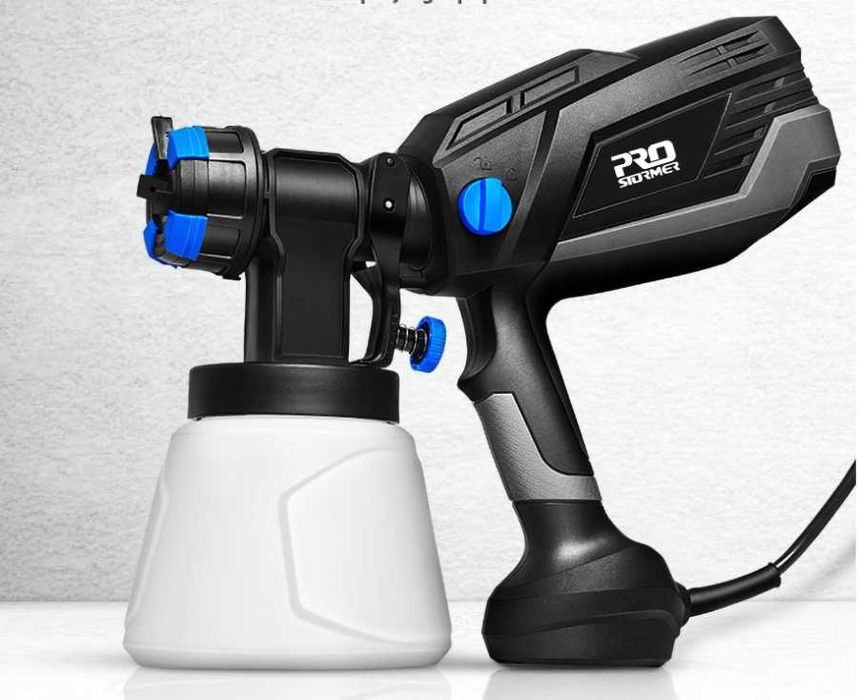 697 -  Pintura elétrica PROSTORMER 750W, pulverizador de tinta 1000ml