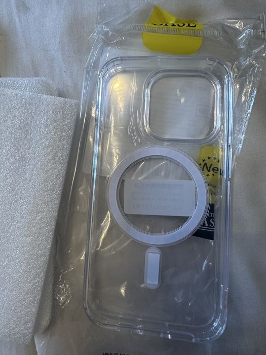 Capa transparente Magsafe IPhone 15 Pro