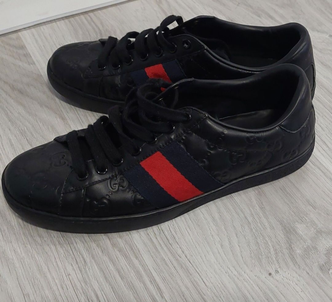 Buty skórzane GUCCI r.41