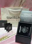 Omega x Swatch Snoopy SO33B700 Stylowy Zegarek Moonphase