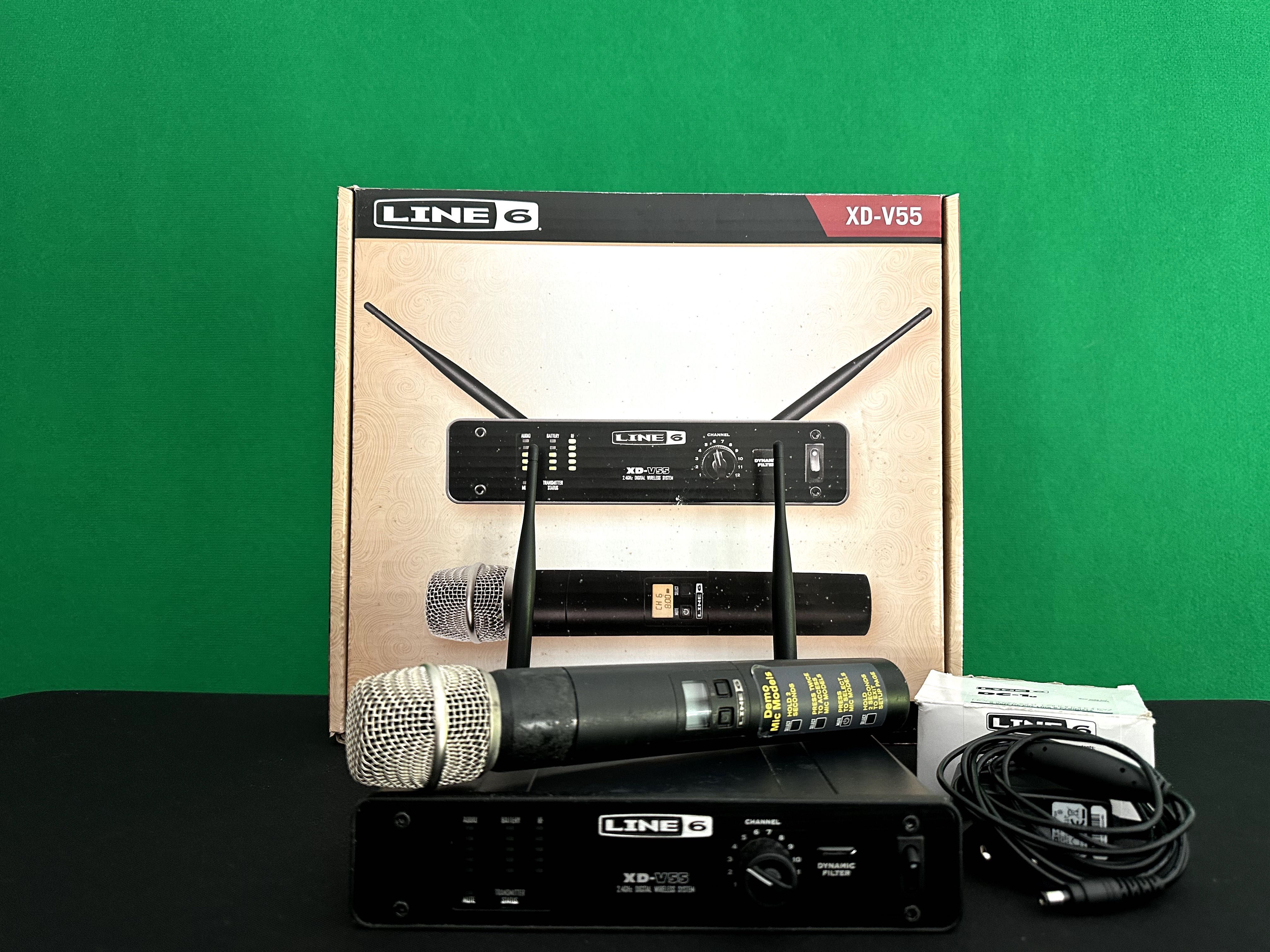 Microfone sem fios Line 6 XD V55