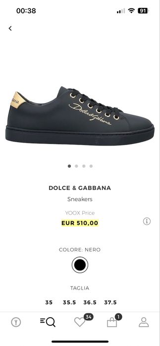 Dolce&Gabbana кеди жіночі (Оригінал)