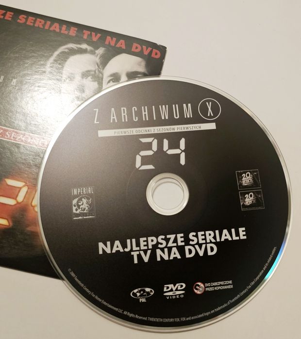 Z Archiwum X płyta dvd pierwsze odcinki 24