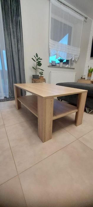 Meble stół, krzesła, komoda, RTV, stolik ST, dąb Sonoma,