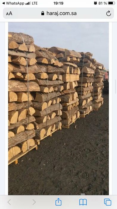 Дрова пород дуб и ясень