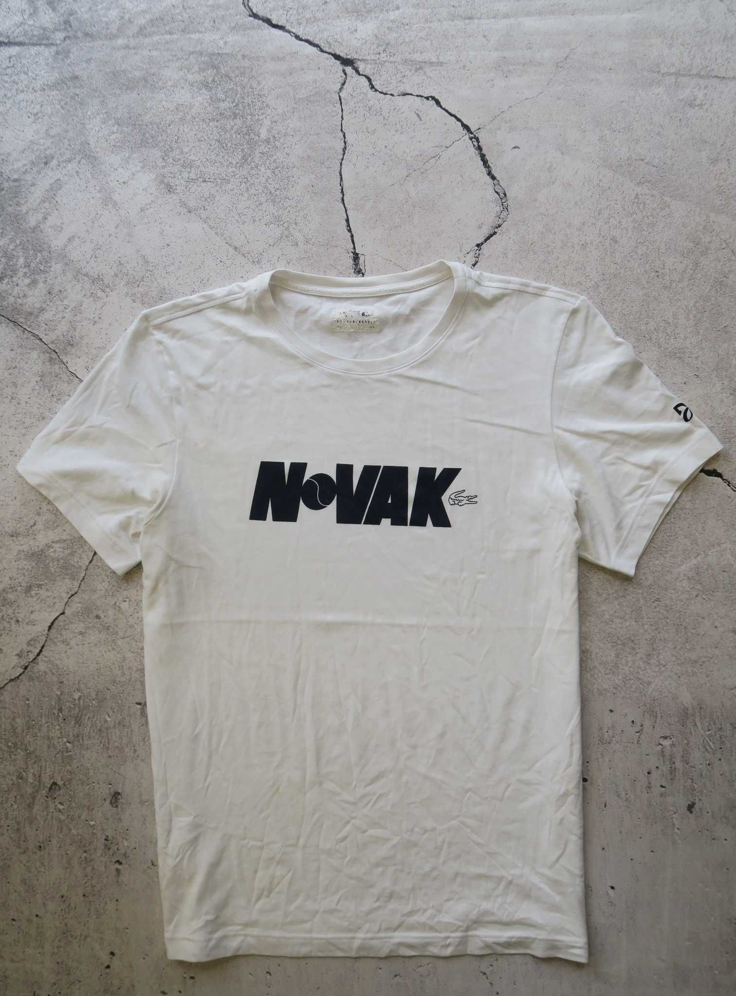 Lacoste Novak Djoković  tennis koszulka t-shirt L/XL