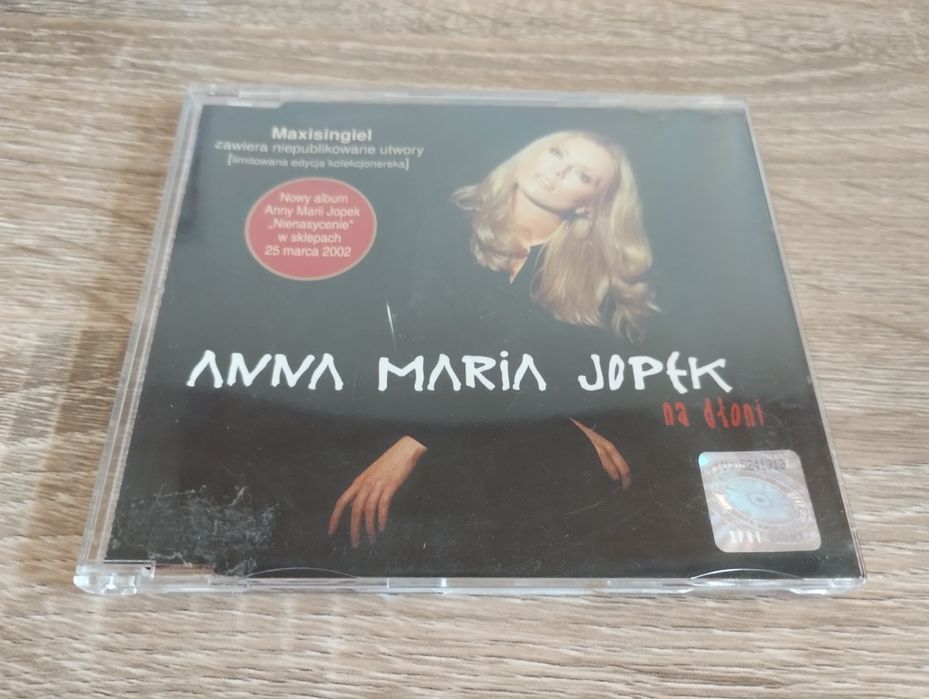 Płyta CD Anna Maria Jopek Maxisingiel na dłoni edycja kolekcjonerska
