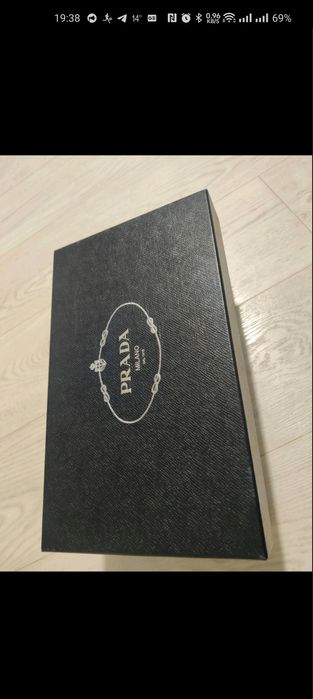 Чоловічі туфлі PRADA брогі ручна робота Італія