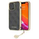 Etui Guess 4G Charms Collection Na Iphone 13 Pro Max - Szare