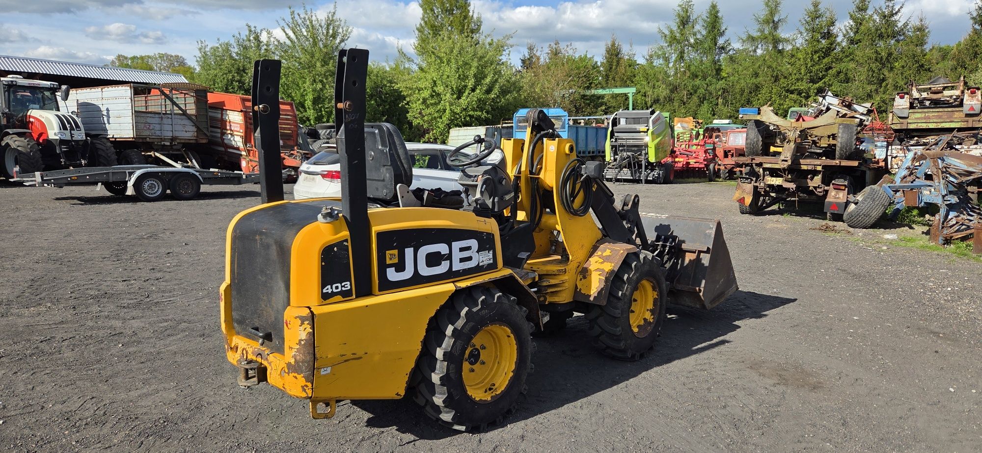 Ładowarka JCB 403 schaffer weidemann