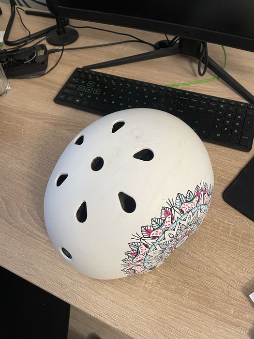 Kask rowerowy damski