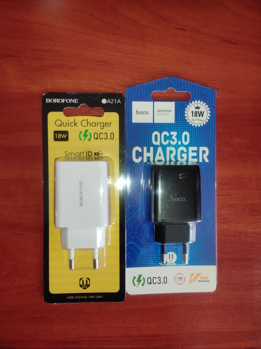 Зарядний блок 18w +кабель Type-C