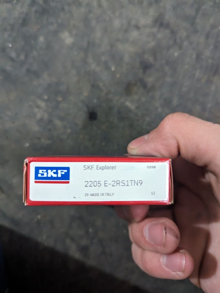 Подшипник Оригинал 2205 E-2RS1TN9, SKF 25х52х18 мм,