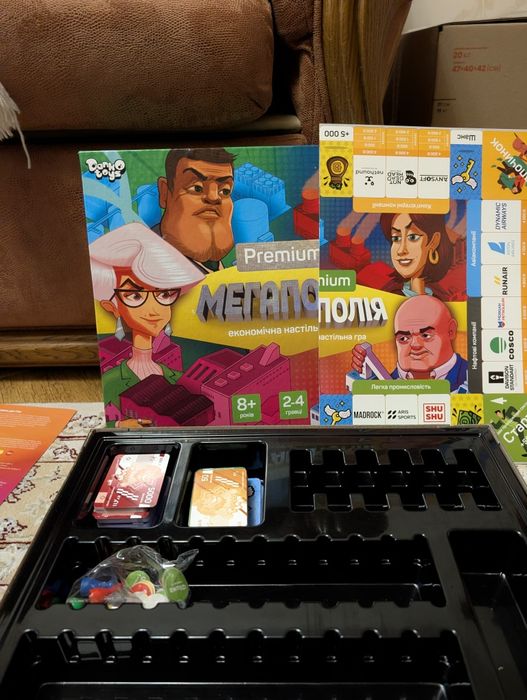 Дитячі настільні ігри та пазли