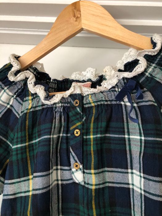 Túnica Lanidor T12 anos xadrez