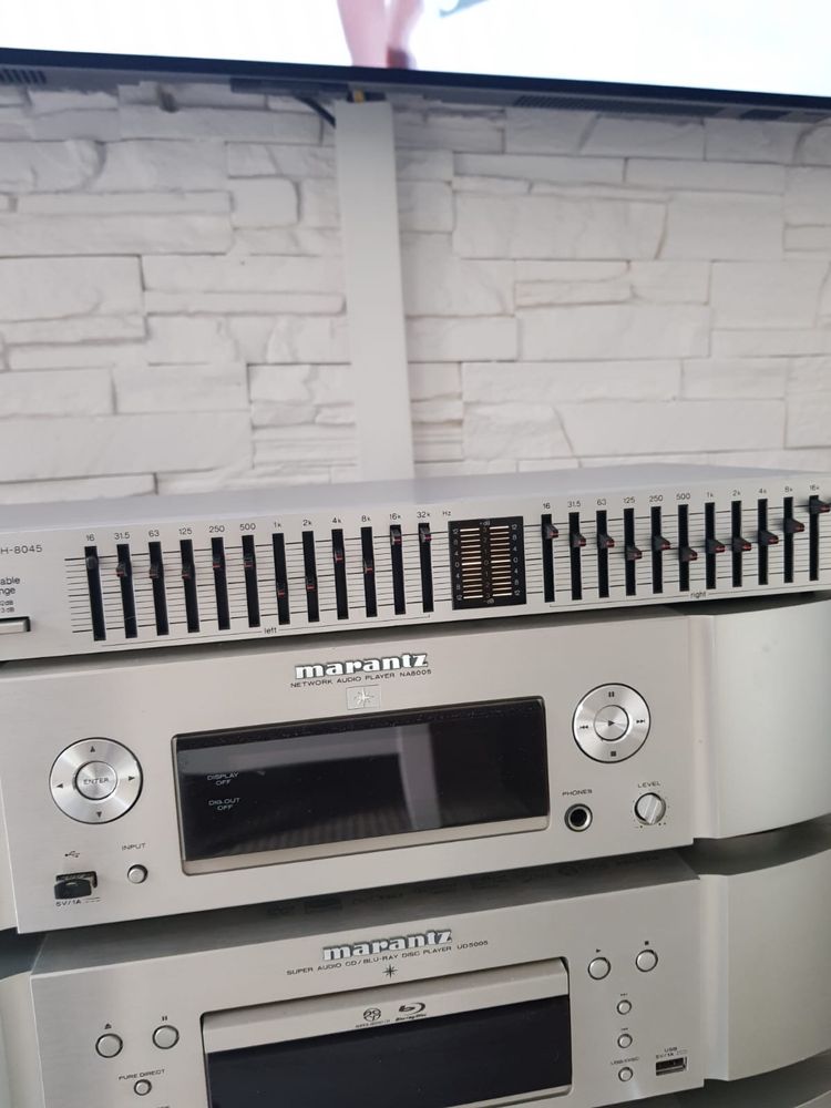 Equalizer technics SH-8045 srebrny