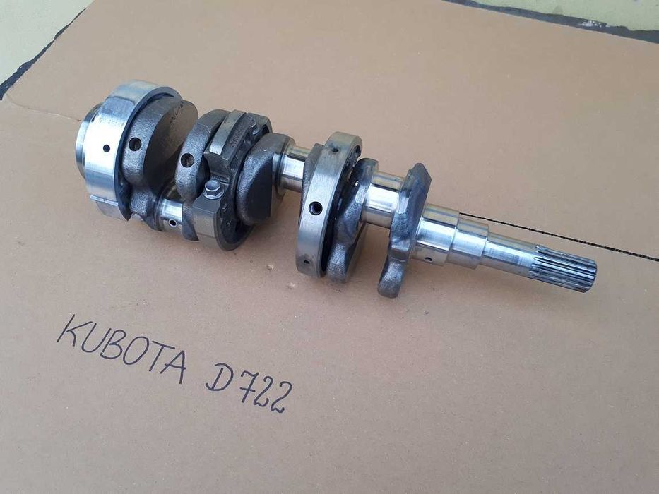 Wał korbowy Silnik Kubota D722 Standard STD Nominalny