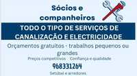 Serviços de canalização e electricidade