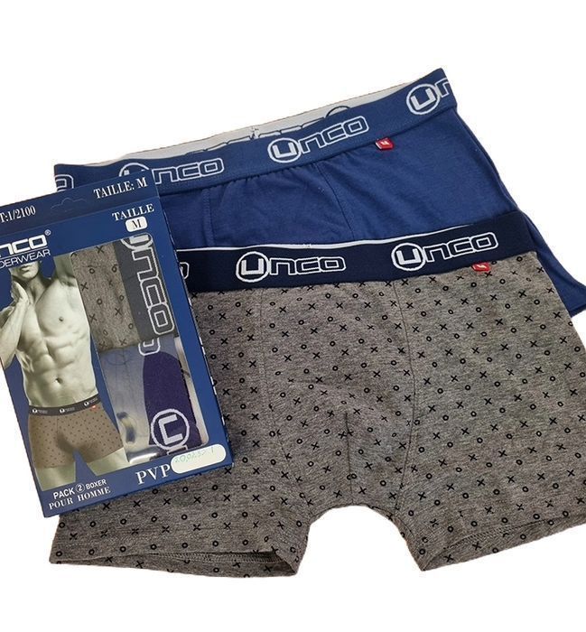 Majtki Bokserki Unco Underwear 2-Pak Bawełna R. M (74 Cm)