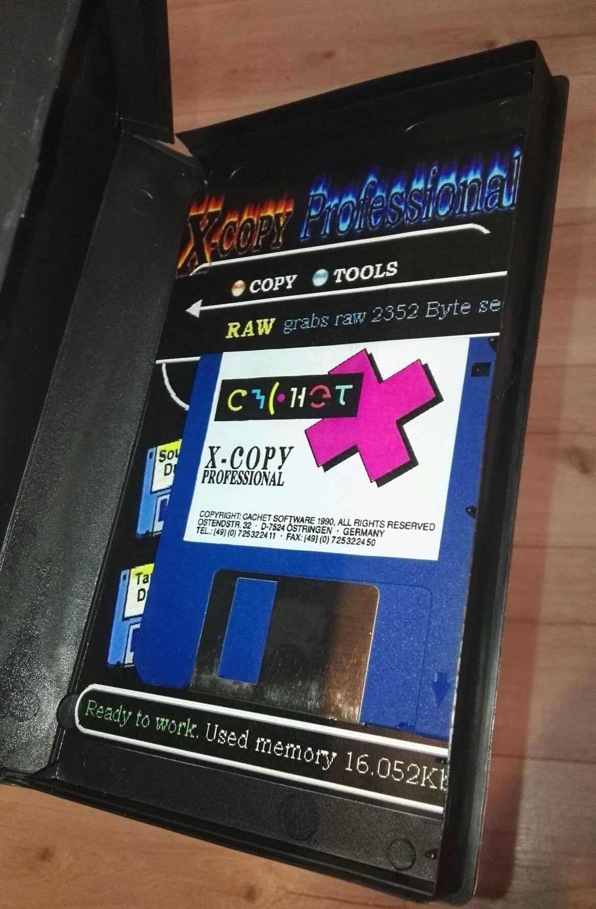 X-copy Program Dyskietki Dla Gry Amiga 500 / 600 + SYSINFO + TEST KIT