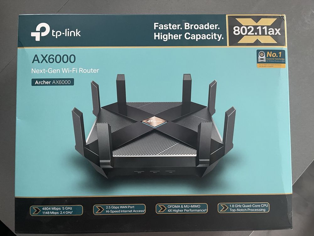 Wi-Fi роутер TP-LINK Archer AX6000