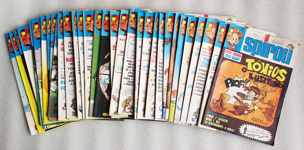 Revista "Spirou" ~ 2ª Serie Completa ~ 32 números ~ 1979 ~ RARO