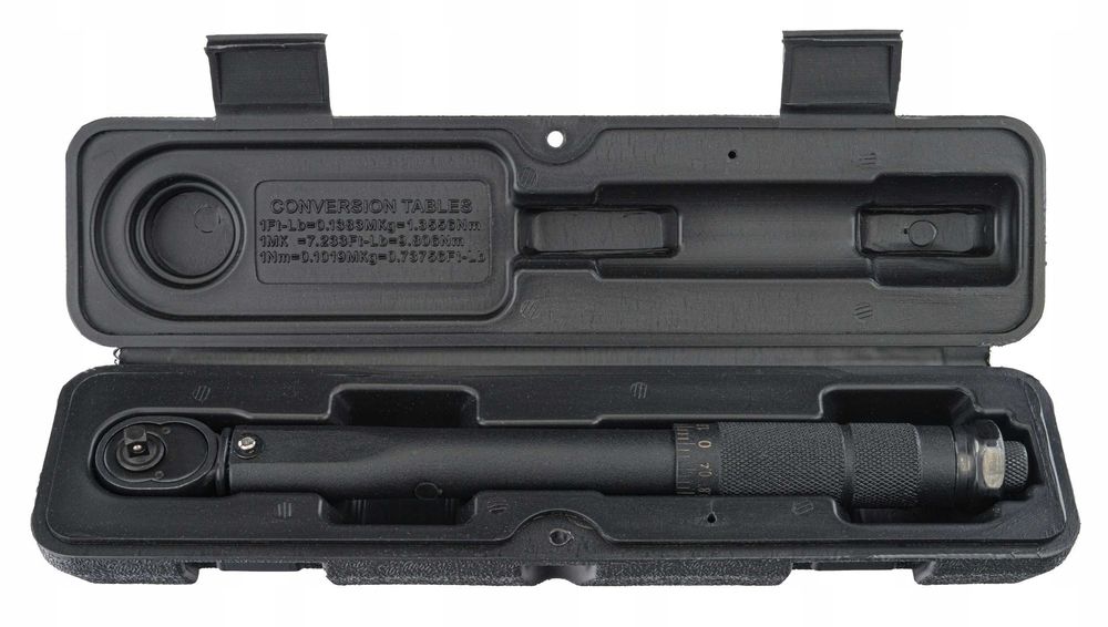 Klucz DYNAMOMETRYCZNY do Kół 1/4'' 2-24Nm z Blokadą Certyfikat