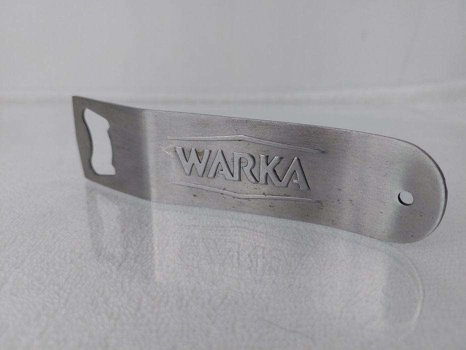 Warka kolekcjonerski otwieracz do piwa butelek