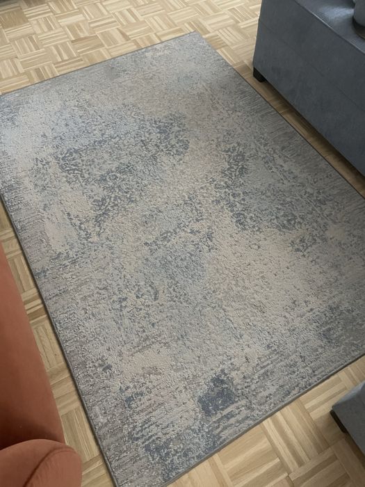 Dywan błękit niebieski styl Hamptons