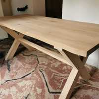 Stół drewniany salon kuchnia