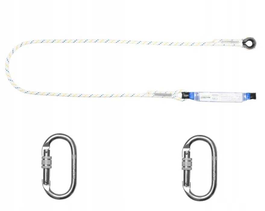 Amortyzator bezpieczeństwa z linką 2x zatrzaśnik BW200/LB101/2AZ011