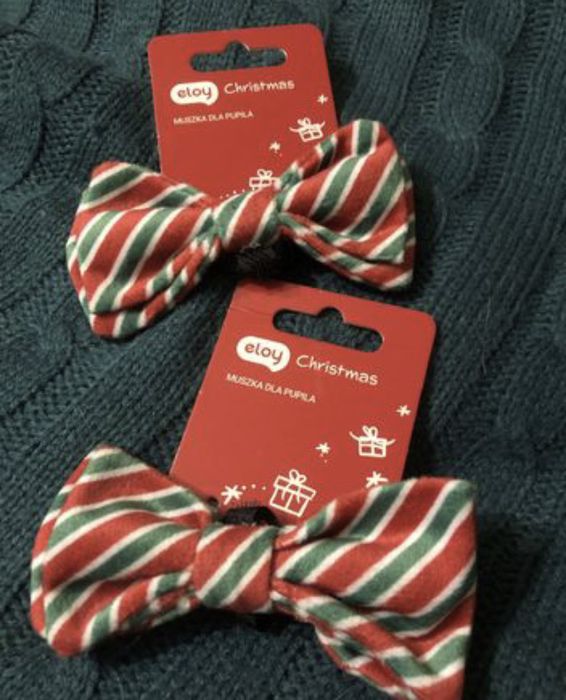 2 kokardki dla Pani Darii - dla psa, kota