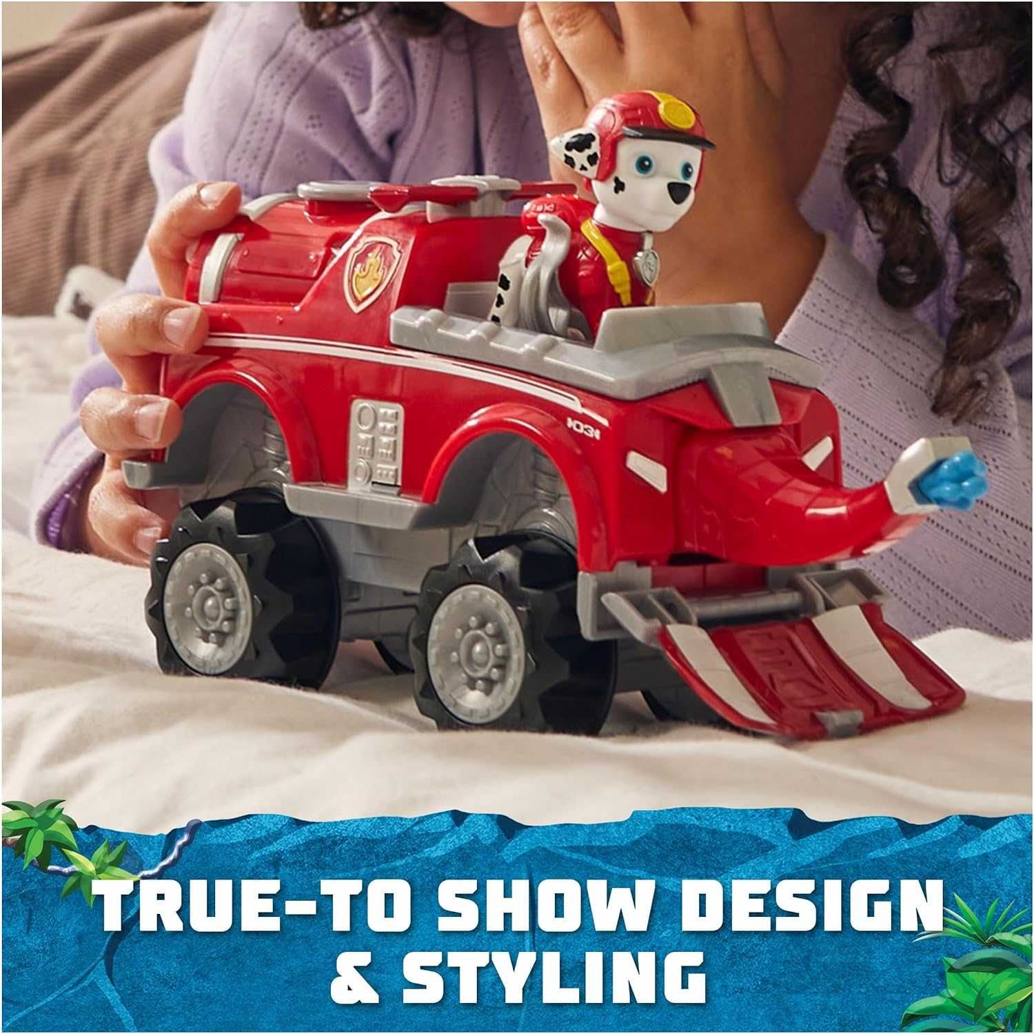 Щенячий патруль у джунглях Машина слон та фігурка Маршала Paw Patrol