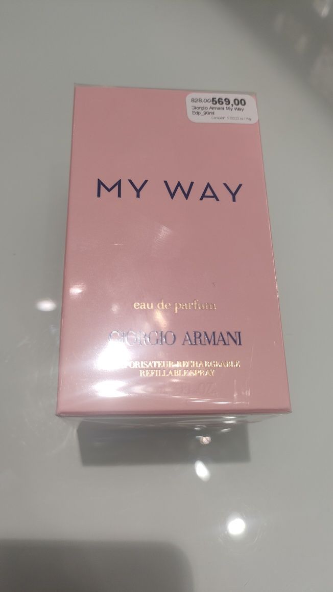 My Way marki Giorgio Armani EDP 90ml. Nowy w folii