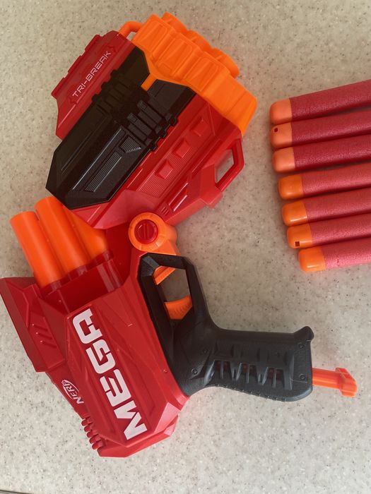 Бластер Nerf mega
