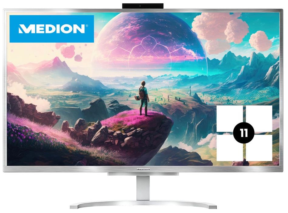 Komputer All In One Medion 8Gb/256Gb Windows 11 (U) (W)_Promocja -50%