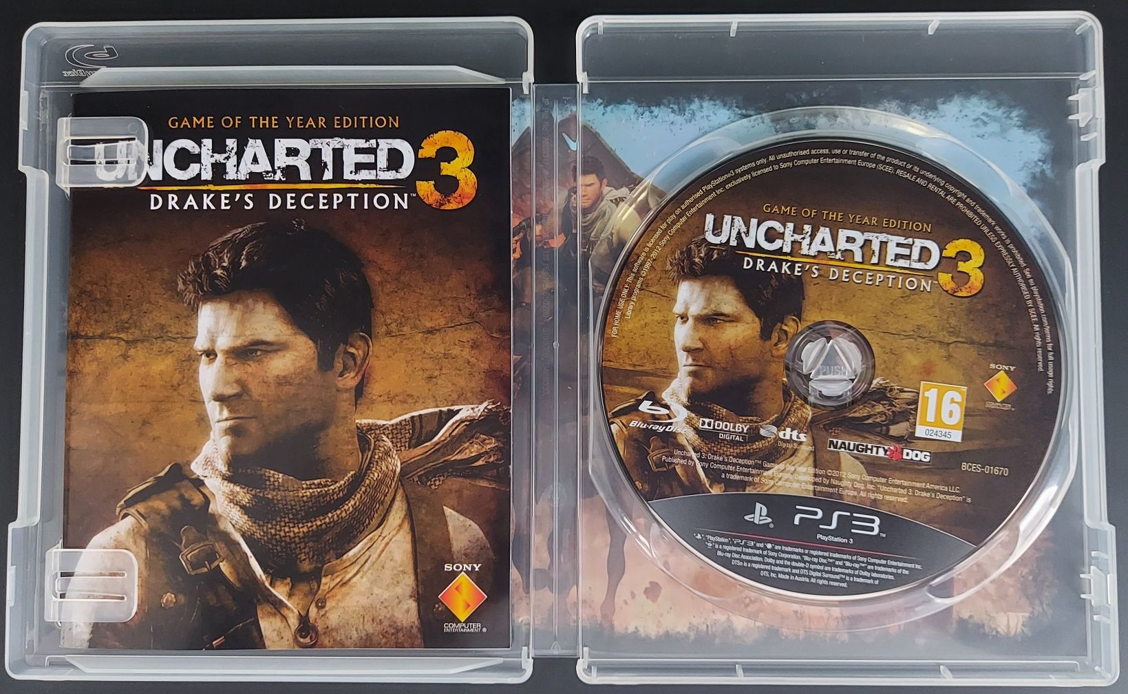 Uncharted 3 PlayStation 3