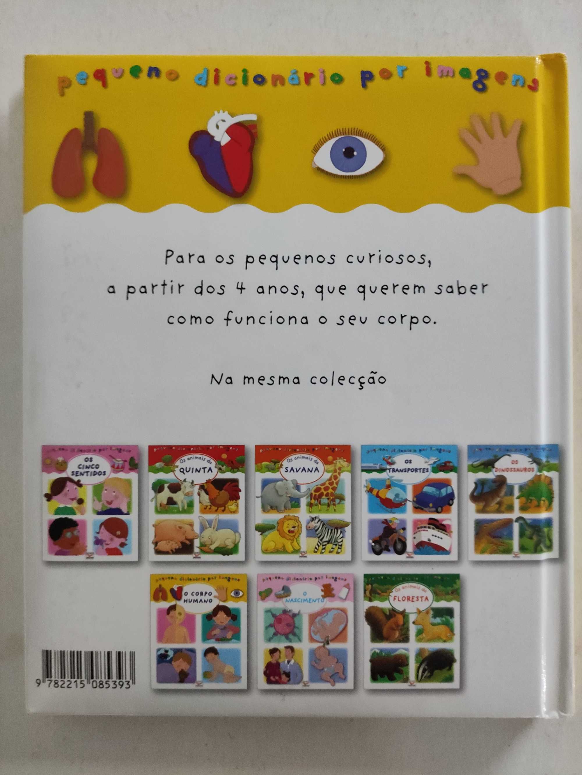 Pequeno Dicionário por Imagens: O Corpo Humano | livro infantil