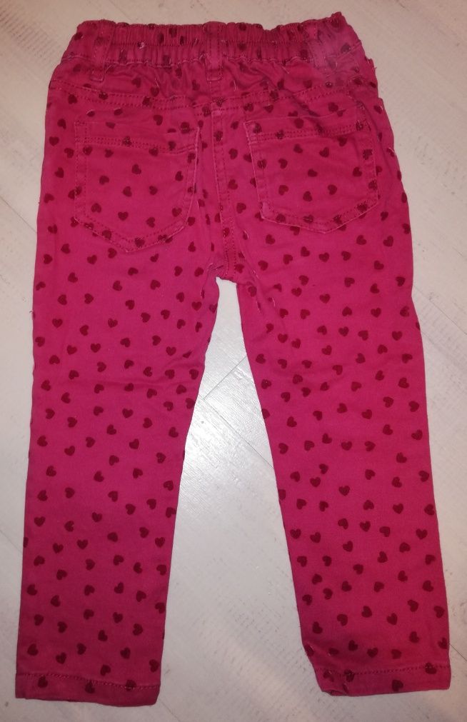 Spodnie jeansowe r. 98