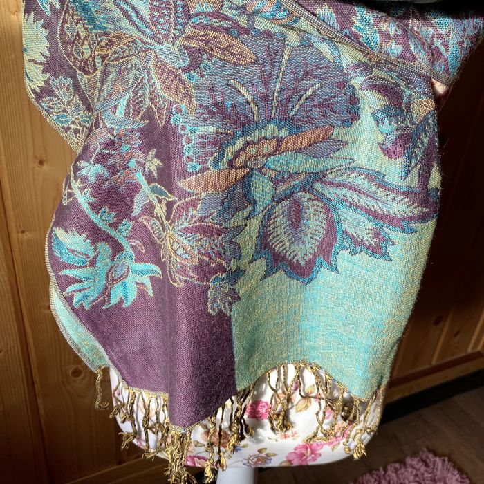 Elegancki szal pashmina