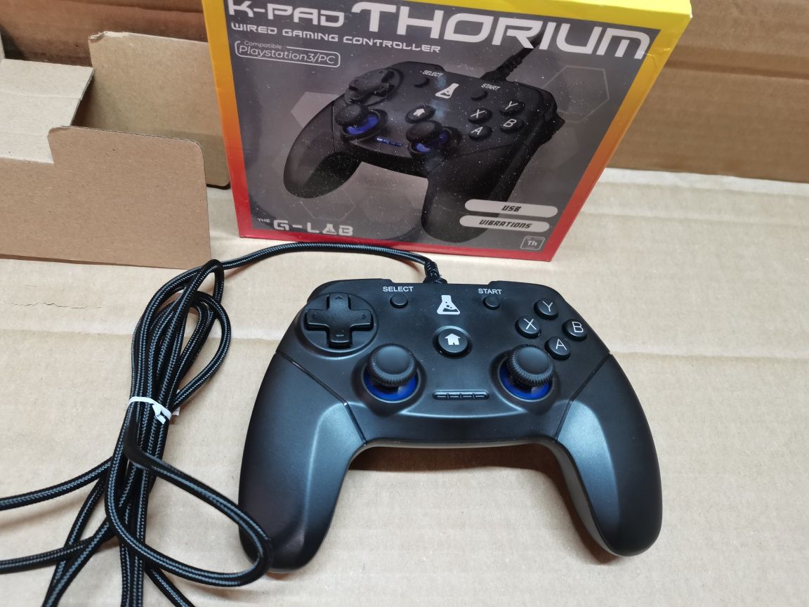 THE G-LAB K-Pad Thorium Przewodowy kontroler gier USB PC & PS3 2szt.