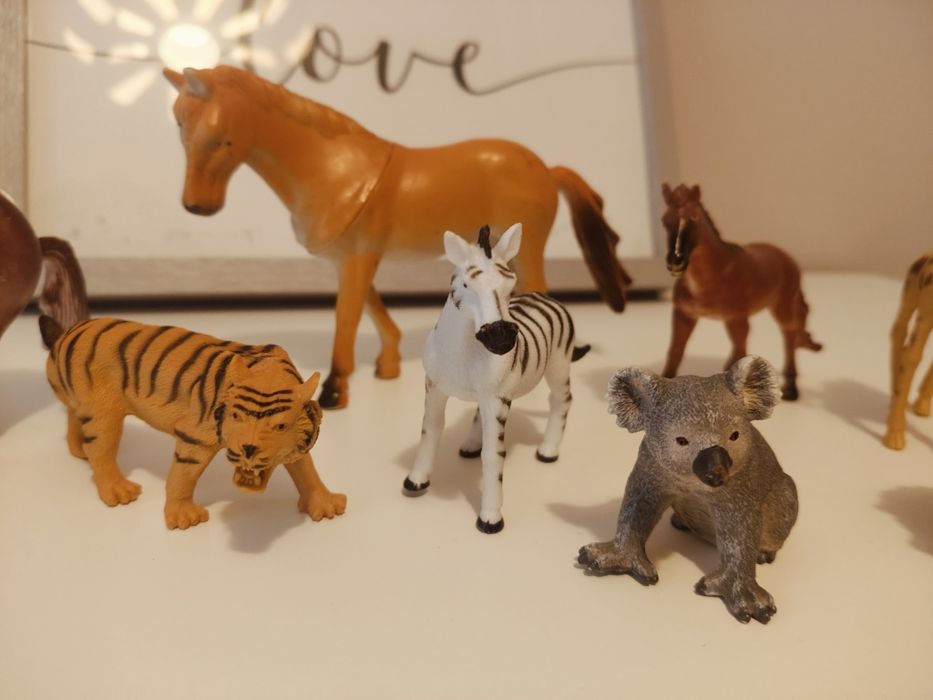 Zestaw figurki zwierzęta